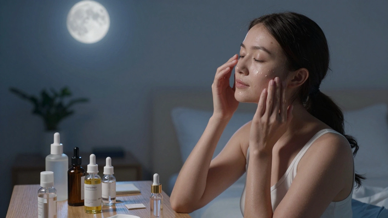 Что лучше наносить на лицо на ночь: эффективные средства и правила применения