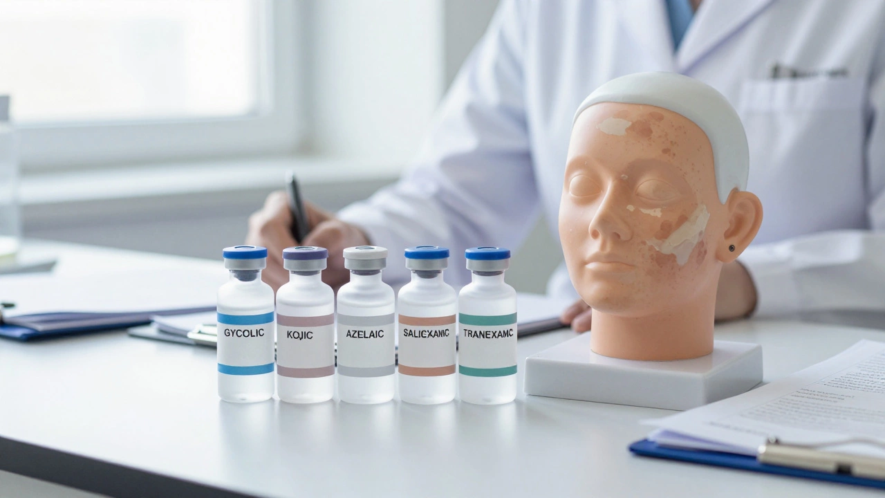 Какая кислота лучше всего убирает пигментные пятна: сравнение эффективных средств