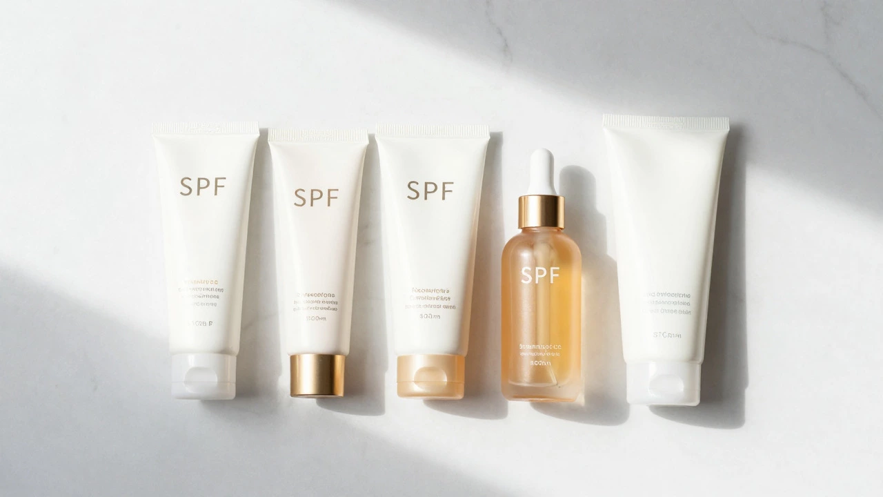 Кремы с SPF и сыворотки для ухода за кожей после процедур